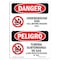 Signmission OSHA Sign, 10" Height, Rigid Plastic, Underground Gas Call No. 811 Spanish, VS-1802 OS-DS-P-710-VS-1802 - alternate 1